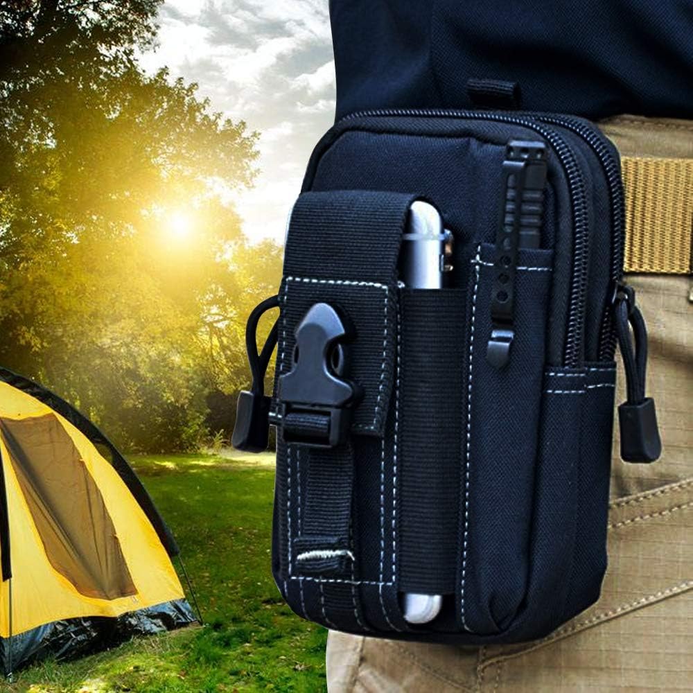 Edc Carry Pocket - Borsa tattica Molle da cintura, marsupio
