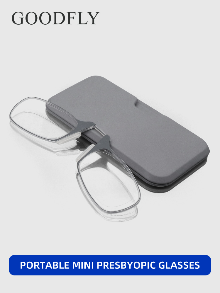 Wallet Slim Titanium - Mini occhiali da lettura presbiti per