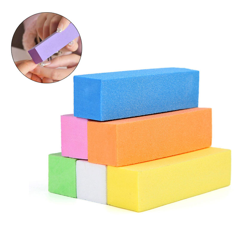Nail File Titanium - 2pcs durevole spugna lima per unghie