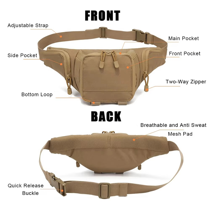 Marsupio sportivo da uomo, bor - Edc Concealed Carry Belt recensione e prezzo